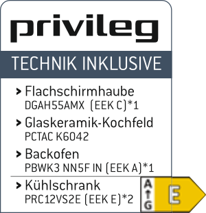 Aufstellung Nolte Einbauküche Soft Lack Weiß Caramel Angebot