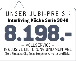 Preis Interliving Küche Serie 3040 Angebot