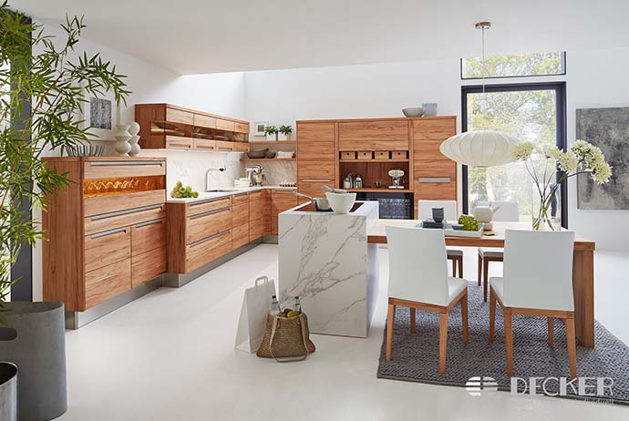 Decker Einbauküche Vicenca Calezzo 9728 S40