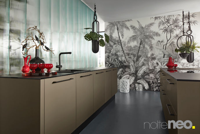 Nolteneo PURE Metall Gold LODGE Eiche geschwärzt