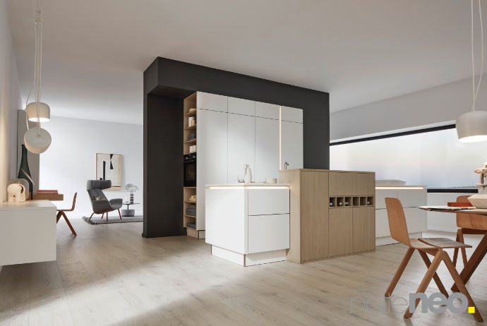 Nolteneo LEAF Sandesche Soft Lack Weiß softmatt 2