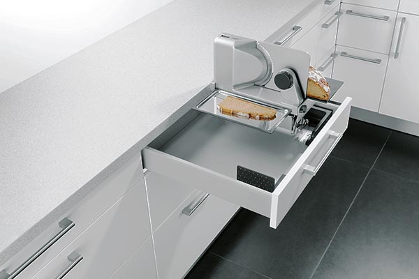 Schüller Einbauküche Schublade mit Funktion